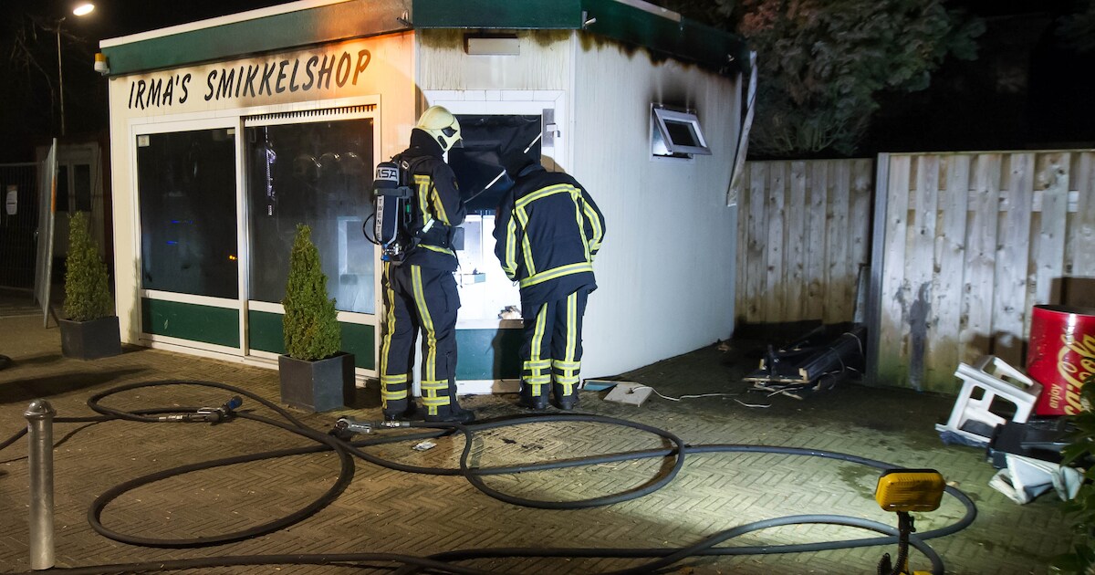 Brand in Irma's Smikkelshop Daarlerveen