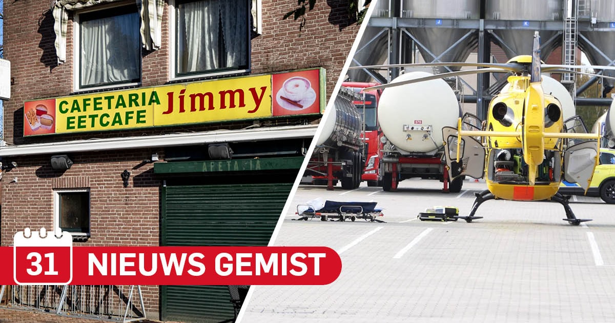 Gemist? Kind komt onder auto bij sportschool in Rijssen & grote controle bij Eetcafé Jimmy in Rossum