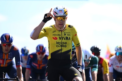 Wout van Aert tankt met ritwinst in Dauphiné vertrouwen voor