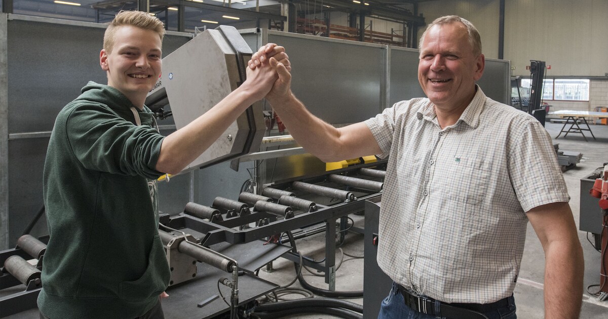 Een sollicitatie à la Finkers, het werkte voor Niels uit Daarlerveen