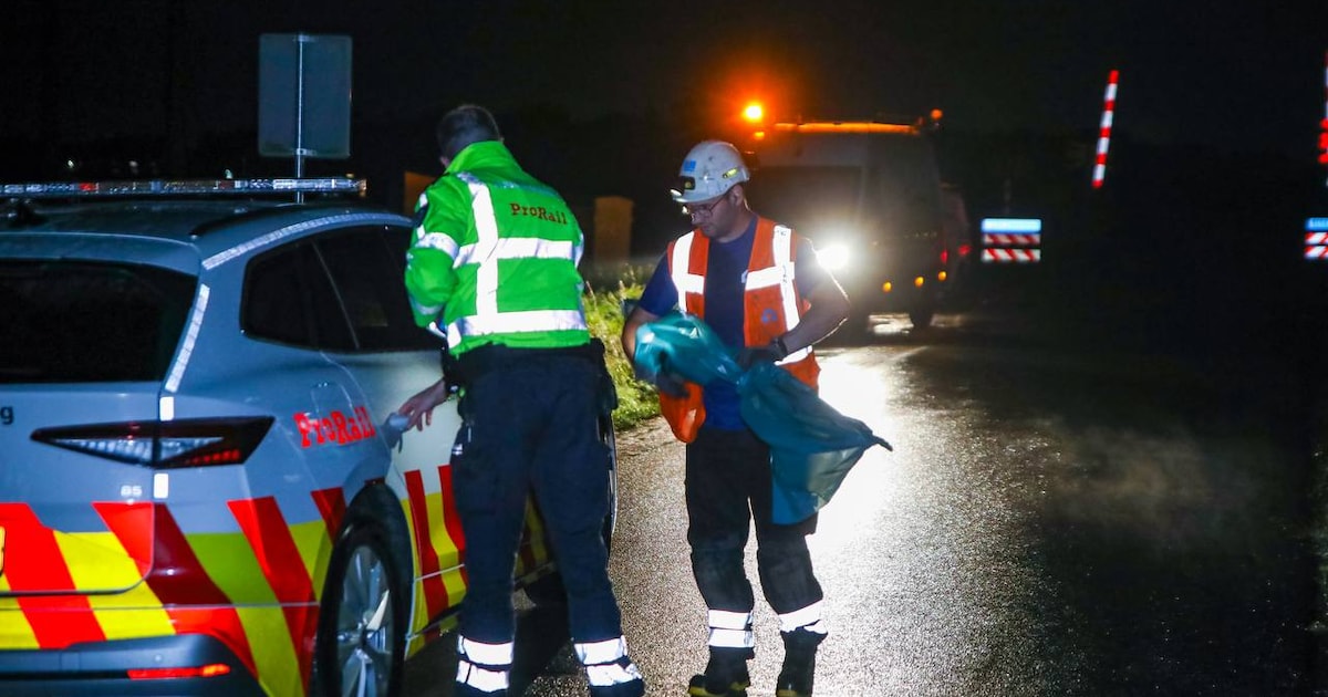 Buis gevonden op het spoor bij Teuge, ProRail gaat uit van nieuwe sabotageactie