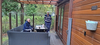 Duits echtpaar koopt chalet vlak voor sluiting vakantiepark Peter Gillis: ‘We hopen hier te mogen blijven’