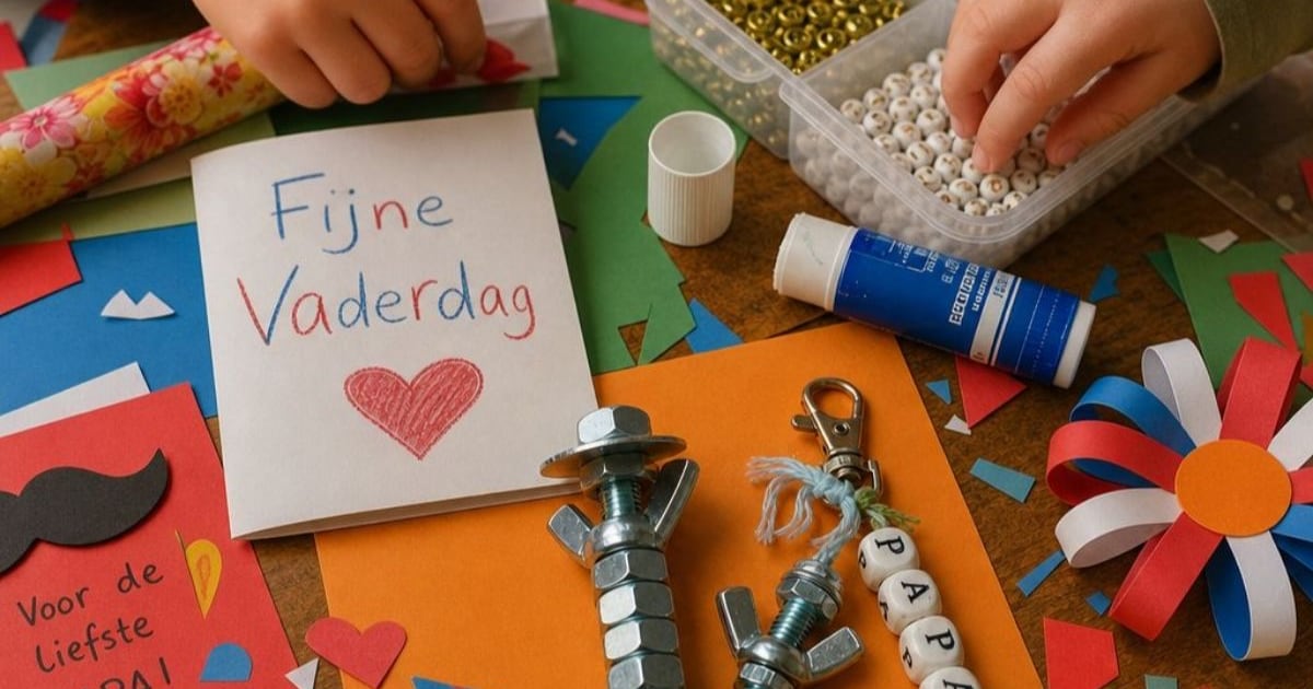 Sjop voor Nop: hier in Doetinchem kun je gratis knutselen en een cadeautje uitzoeken voor Vaderdag