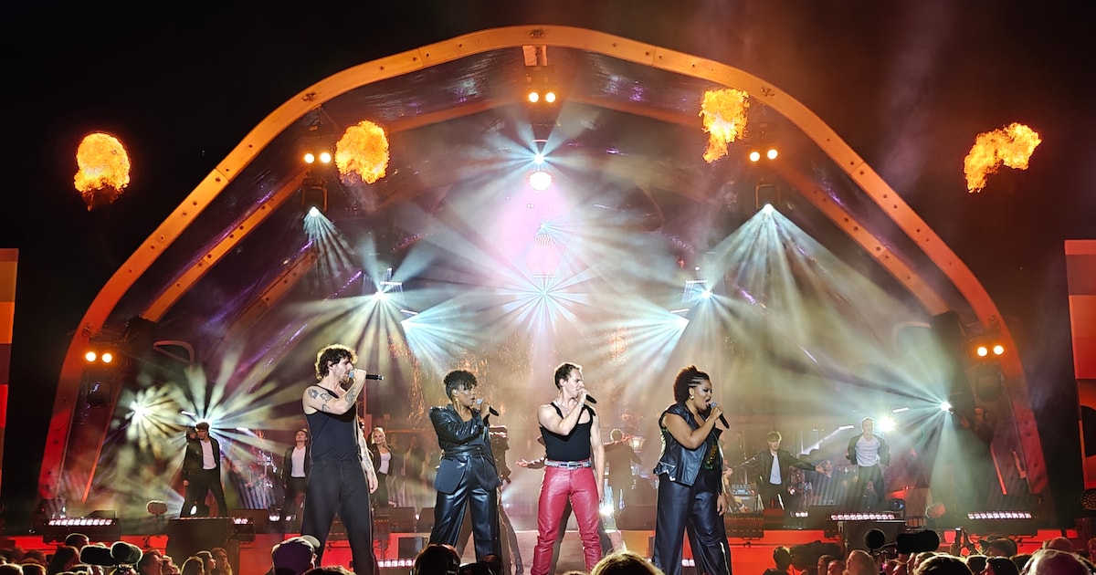 Queen-musical We Will Rock You in Amphion Theater Doetinchem