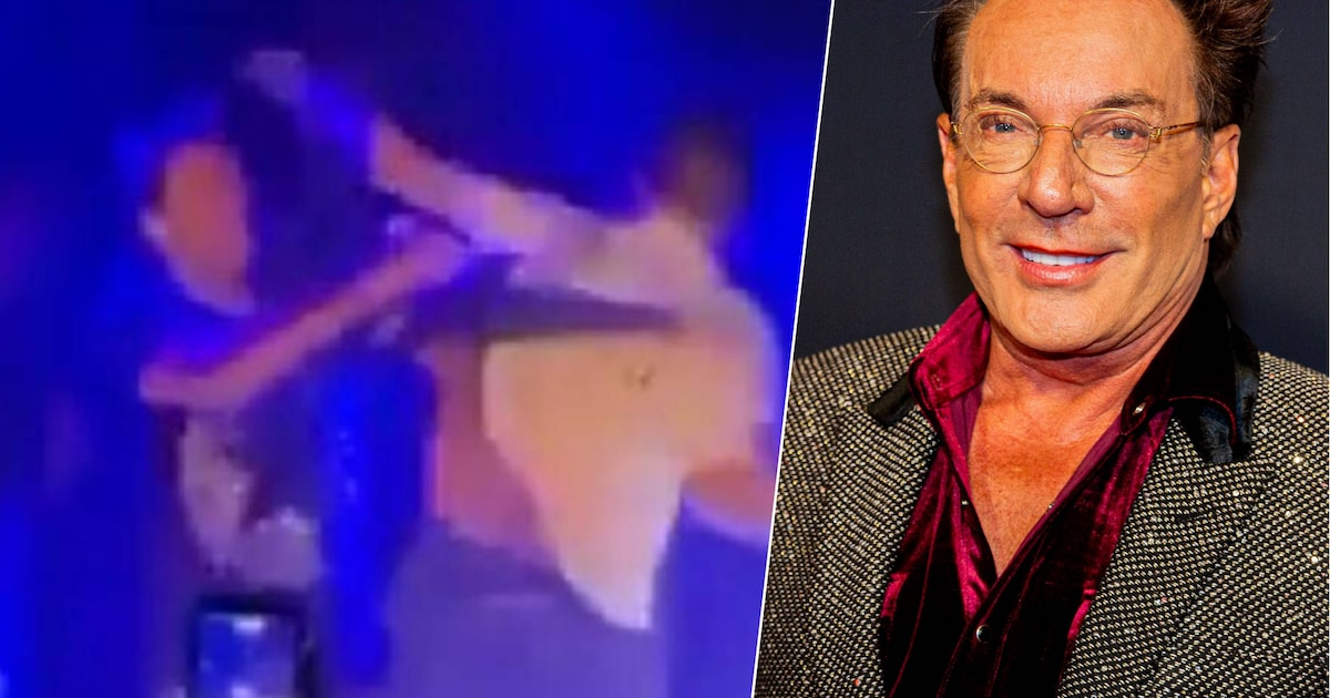 Biergooier Gerard Joling heeft contact gehad met management van zanger: ‘Helemaal uitgesproken’