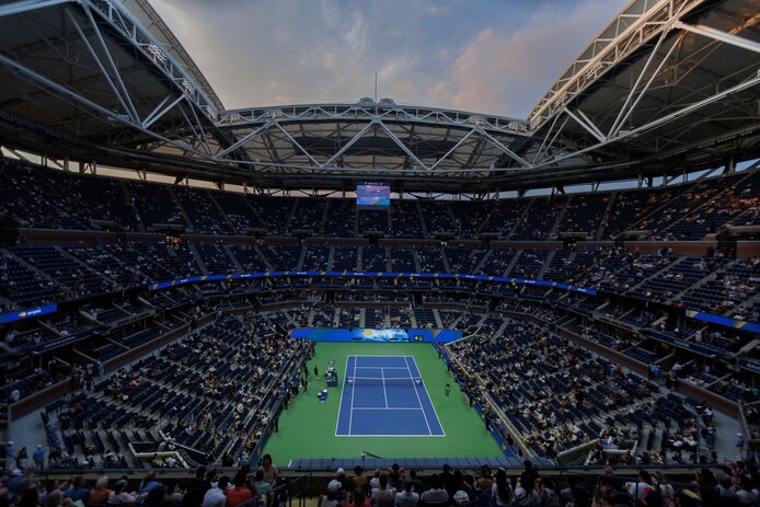 Het Arthur Ashe Stadium.