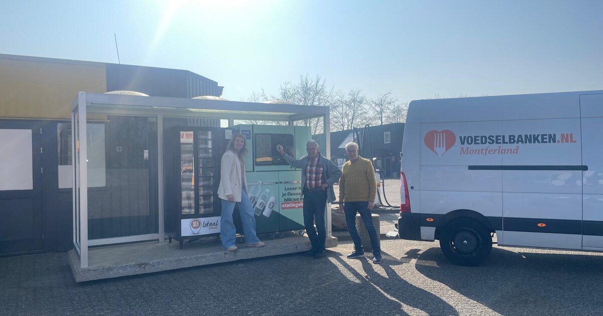 Statiegeldmachine Tatelaar steunt Voedselbank Montferland