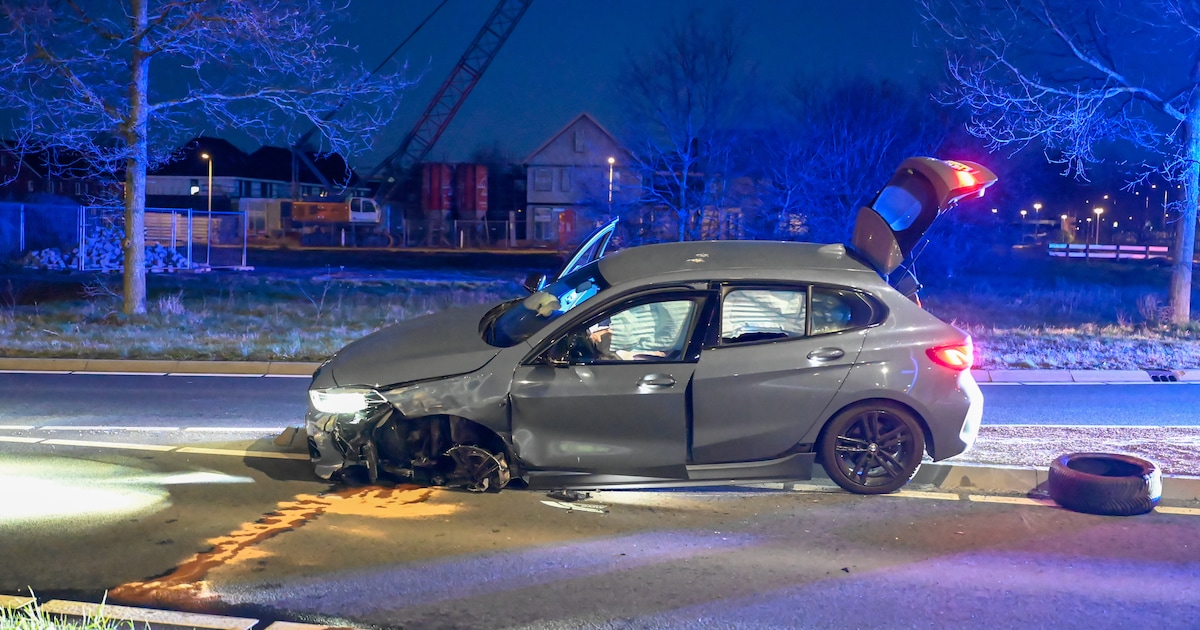 Eenzijdig ongeval op kruising met Nijreessingel in Almelo