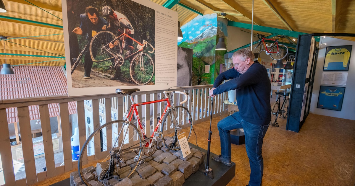 Kippenvel bij die beroemde fiets van Hennie Kuiper