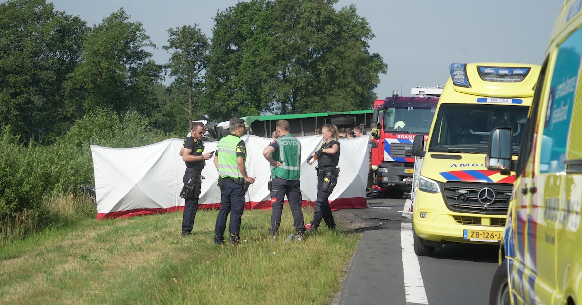 Jonge vrachtwagenchauffeur uit Denekamp betrokken bij fataal ongeluk