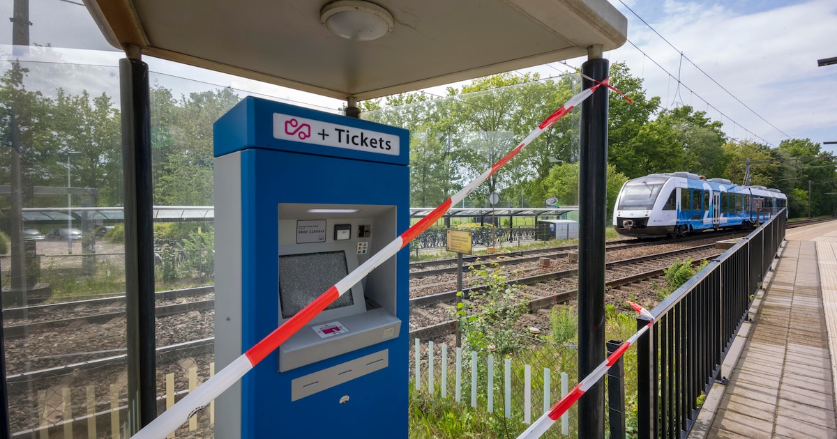 Tienduizenden euro’s schade op Hengelose stations: informatiebord beschoten