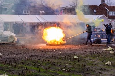 Toch carbidschieten op zaterdag in Twenterand, als oudejaarsdag op zondag valt