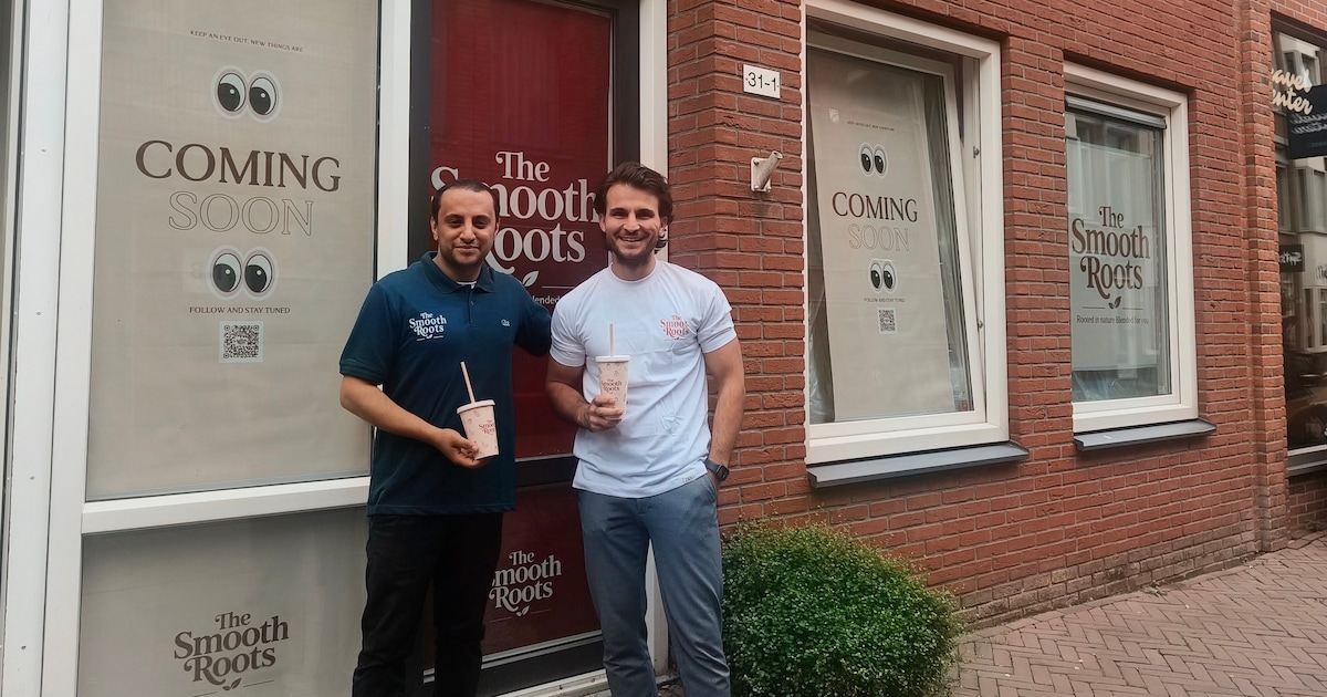 Van vrienden in het azc naar samen een eigen zaak: nieuw smoothiecafé opent in Enschede
