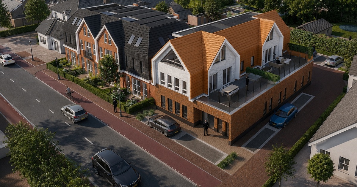 Einde aan verpaupering: Op plek van voormalige Café Assink komen 13 appartementen