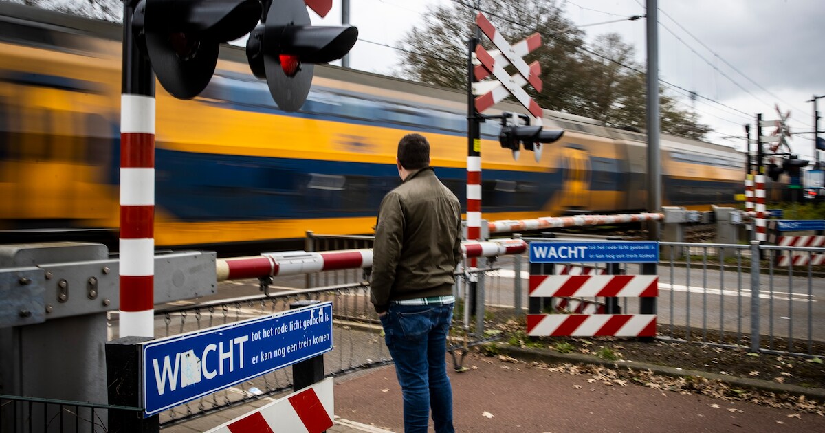 Alles is eraan gedaan om deze spoorwegovergang veilig te maken, maar ...