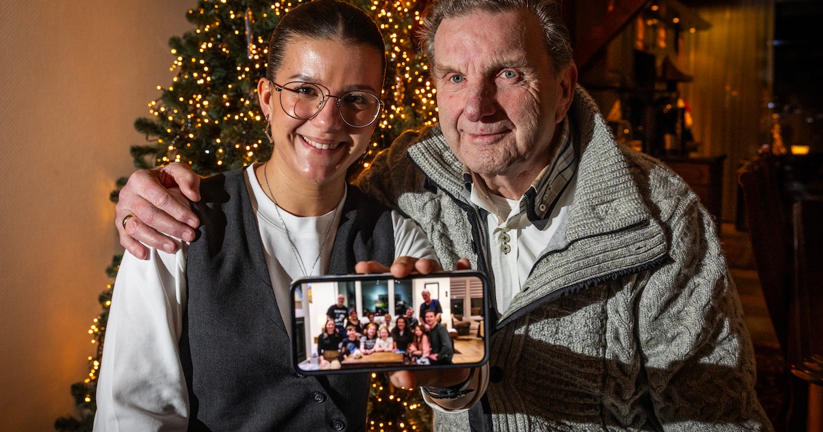 Ongelooflijk maar waar: door kleindochter Amber, weet opa Frans (79) nu dat hij geen Bannink maar Mc