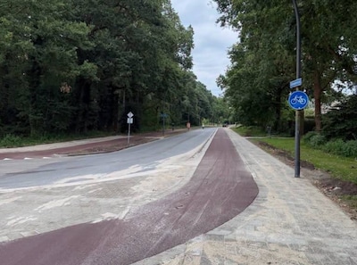 Nieuw fietspad Salamanderstraat en auto’s moeten vanaf nu zachter rijden