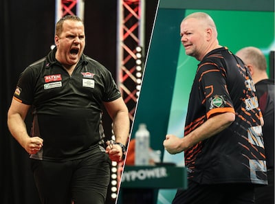 Dirk van Duijvenbode brengt Duitse fans in extase met 9-darter, Raymond van Barneveld bijna zeker van EK