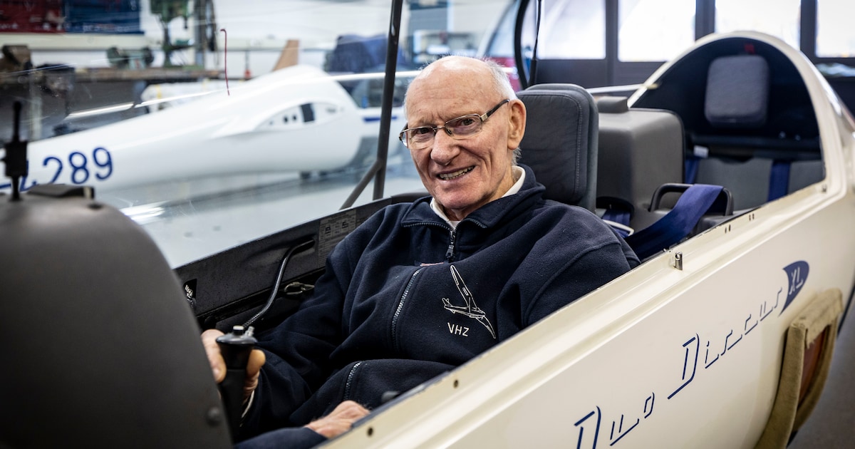 Na 5500 vluchten stopt Hans (86) uit Oldenzaal met zweefvliegen