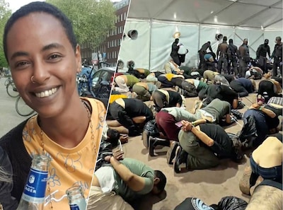 Enschedese Gaza-activiste Kokeb Boonk en andere Nederlandse opvarenden vliegen naar Istanboel