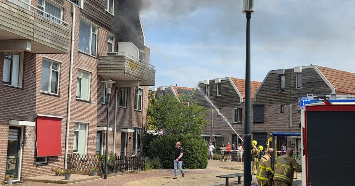 Veel rook bij woningbrand in Winterswijk