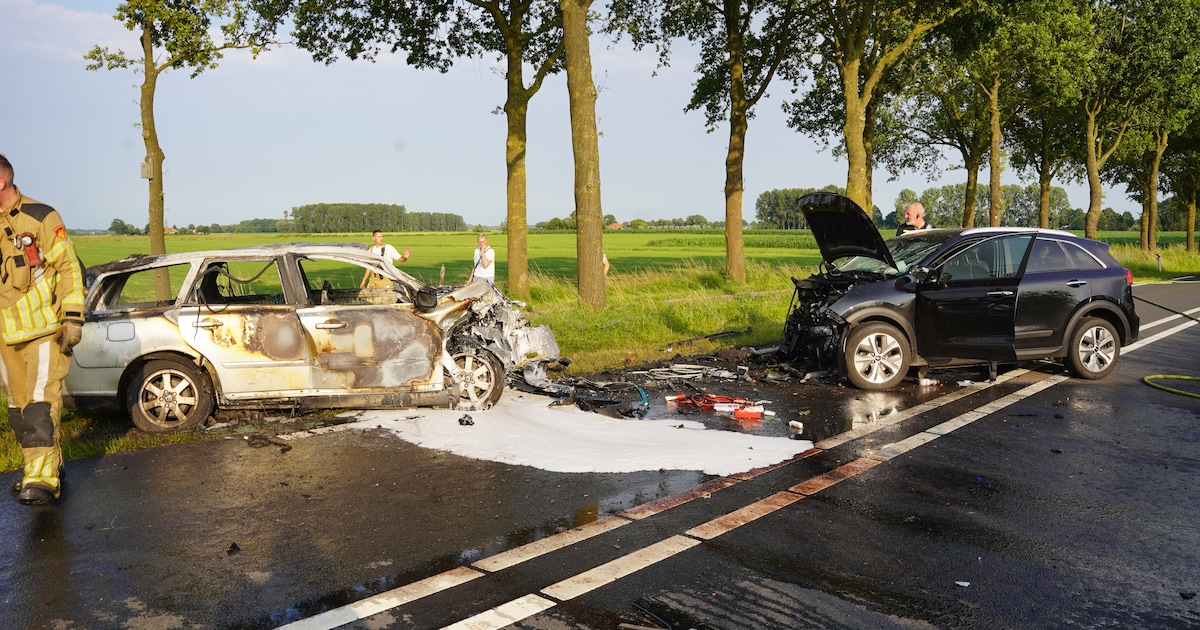 Dode en gewonden bij frontale botsing op N337 bij Wijhe