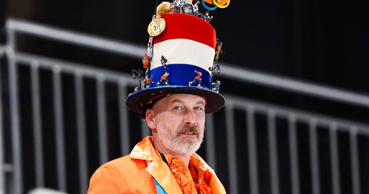 Jeroen uit Denekamp showt bijzondere hoed op Olympische Spelen: ‘Voor geen goud willen missen’