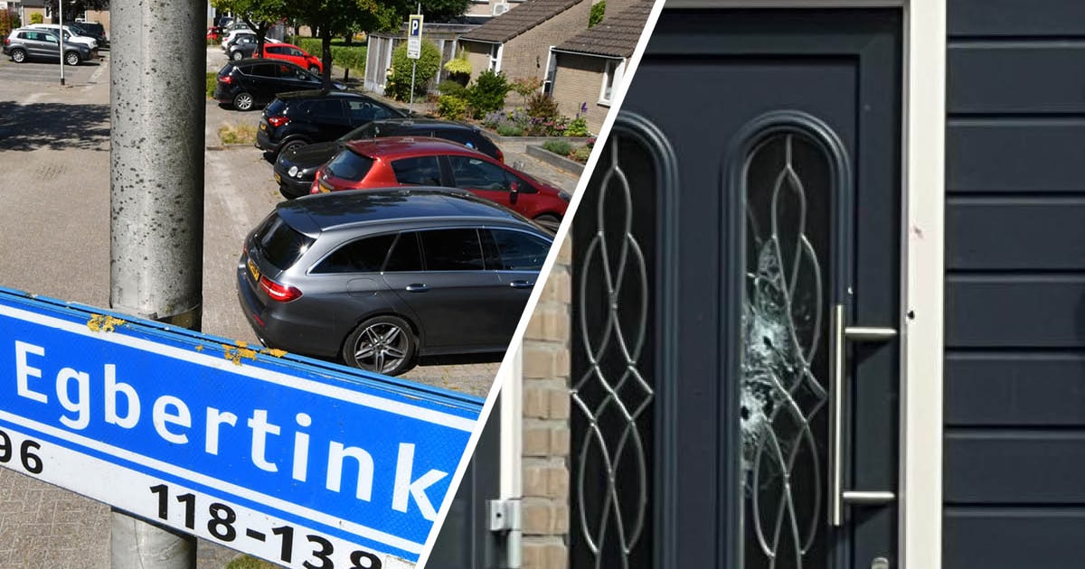 Als de burgemeester een woning na een kogelregen op slot wil doen, wordt hij bedreigd door de zoon d