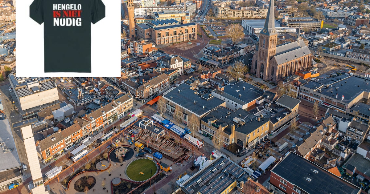 Satirische website maakt shirt met bijzondere boodschap voor Twente: ‘Hengelo is niet nodig’