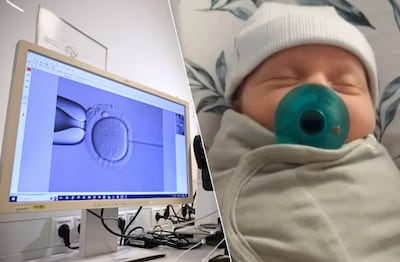 ‘Oudste baby ter wereld’ geboren uit embryo dat meer dan 30 jaar geleden werd ingevroren