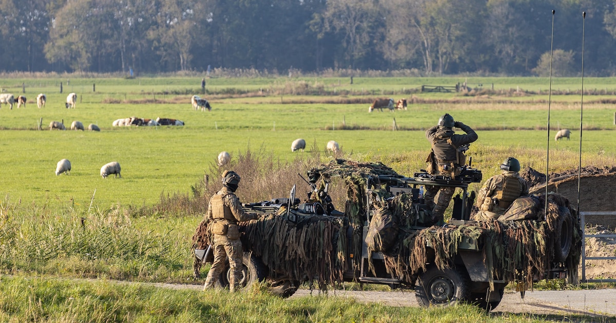 Vier dagen lang militaire oefeningen in Hof van Twente