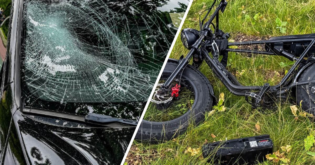 Jongen naar ziekenhuis na ongeval met fatbike in Enschede.