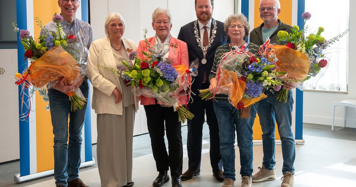 Bescheiden lintjesregen in Losser, vijf inwoners benoemd tot Lid in de ...