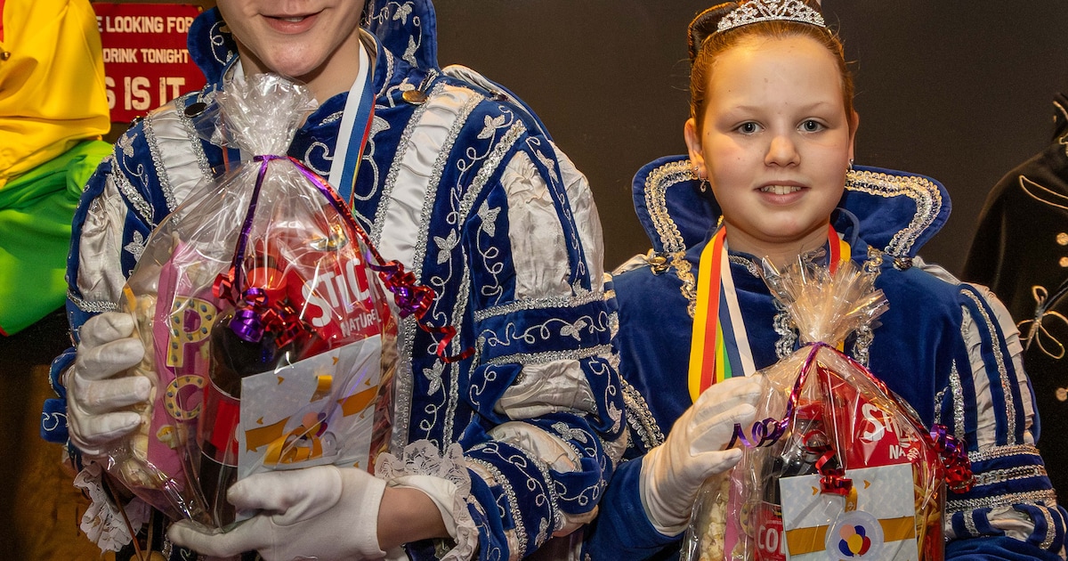 Jeugdprins Hugo en -prinses Emma vieren jeugdcarnaval én hun verjaardag