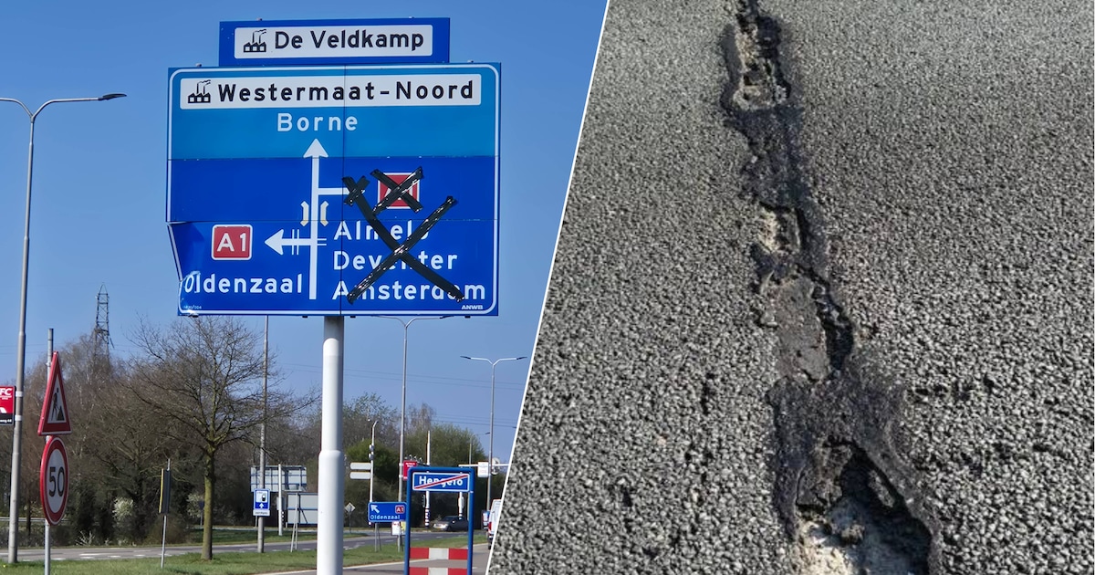 ‘Zelfs hulpdiensten komen vast te staan’: Twente voert druk op om snelle reparatie A1