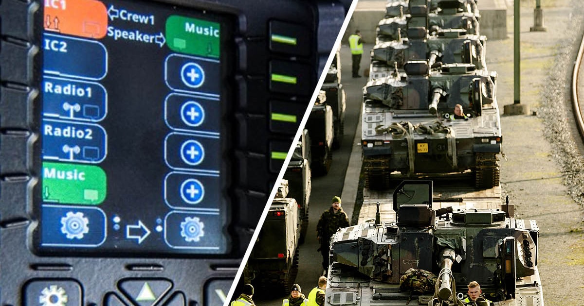 Thales zorgt voor nieuwste communicatie in militaire voertuigen