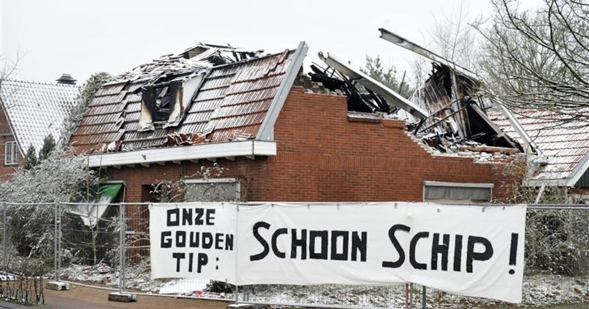 Tilligte knijpt oogje dicht bij brand in Nieuwjaarsnacht