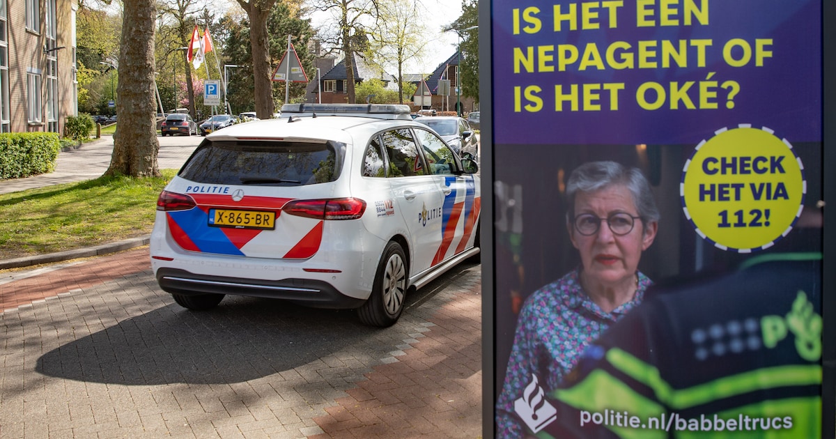 Minderjarige nepagent op heterdaad aangehouden in Goor