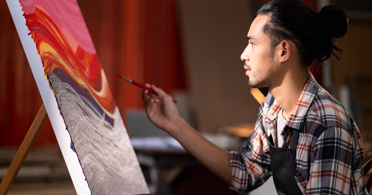 Creatieve schilderbijeenkomsten met acrylverf in Deurningen