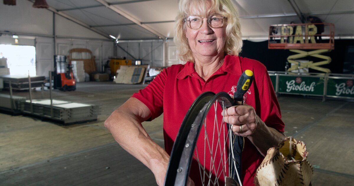 Wat haar ogen zien, maken haar handen: Willemien (64) kleedt Ponyweek Heeten aan