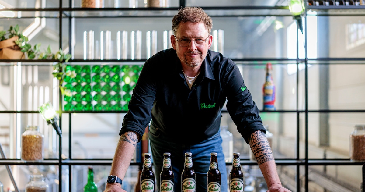 Theatercollege over bier door Grolsch-brouwer in Tilligte