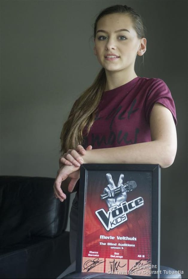 Merle uit Harbrinkhoek won bijna Voice Kids, maar blijft nu liever op ...
