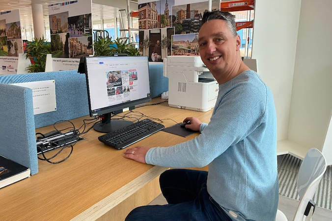 Handig! Hier in Almelo staan computers die je vrij mag gebruiken ...