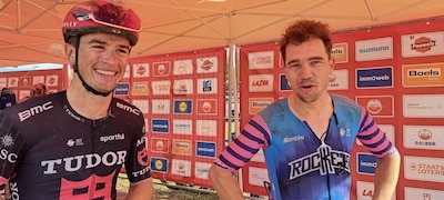 Debutant Rick Pluimers en Jelle Johannink na een slopende Amstel Gold Race: ‘En nu drie dagen niks d