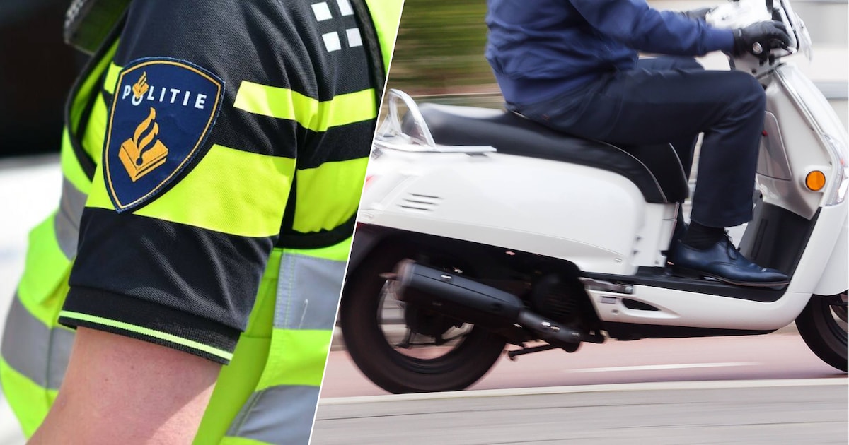 Van routinecontrole naar de cel: scooterrijder in Goor krijgt het voor elkaar