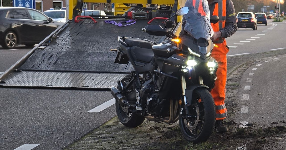 Motorrijder raakt gewond bij ongeval op N342 bij Deurningen