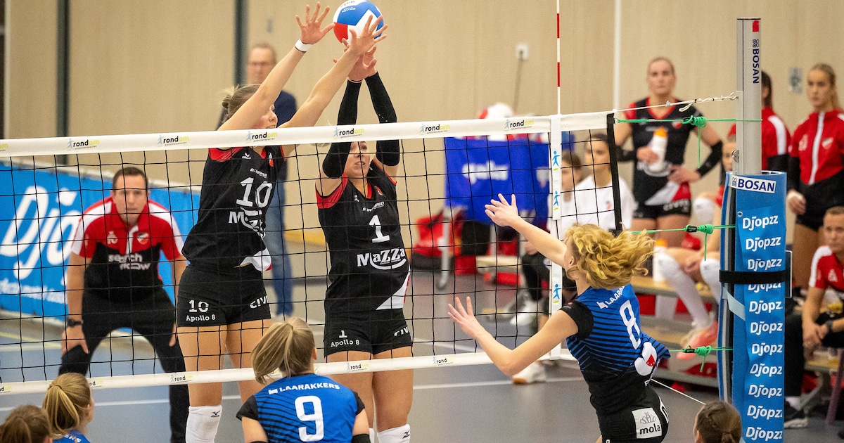 Volleybal: Apollo 8 onderuit in topper, Dynamo Tubbergen klopt koploper ...