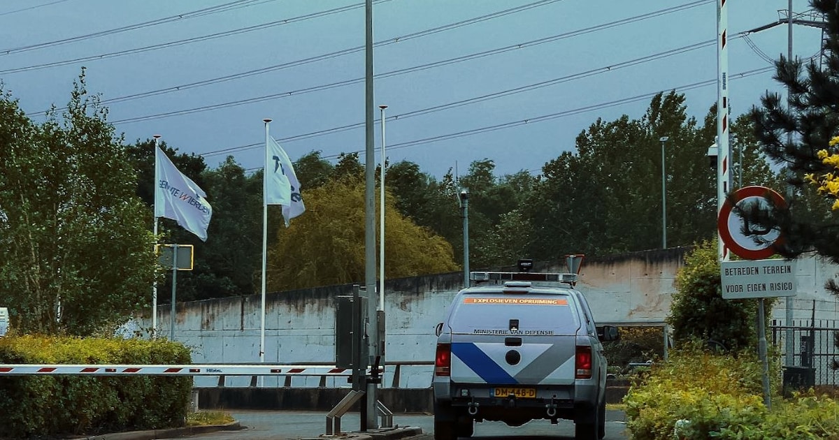 Oefengranaat legt afvalverwerker Twence in Hengelo stil: ‘Dit soort voorwerpen willen we hoe dan ook