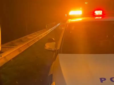 Man rijdt met fatbike spookrijdend op vluchtstrook A58, blijkt ook nog onder invloed