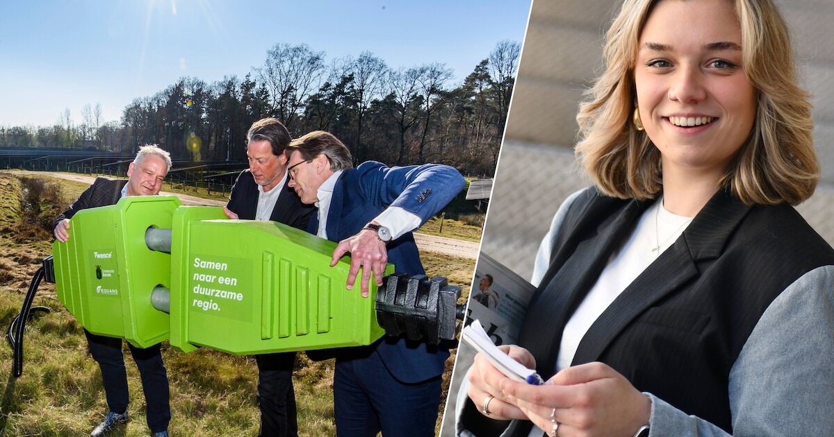 Vandaag in Borne: Nieuw zonnepark bij Zenderen goed voor energie voor 3800 huishoudens uit Twente
